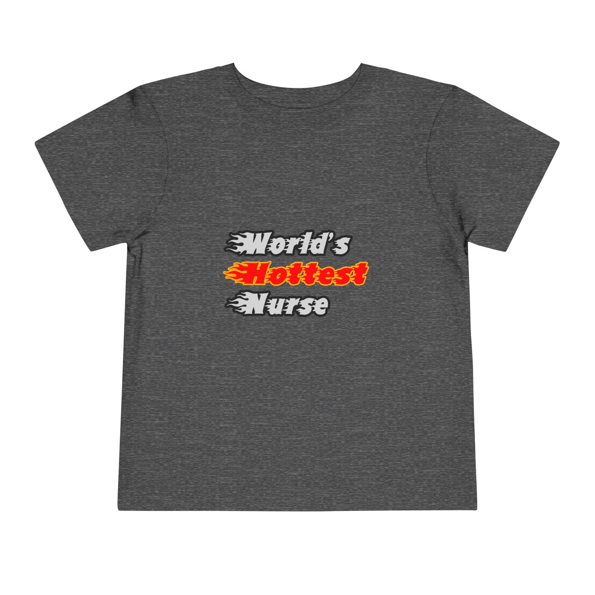 World's Hottest Nurse - Toddler Short Sleeve Tee