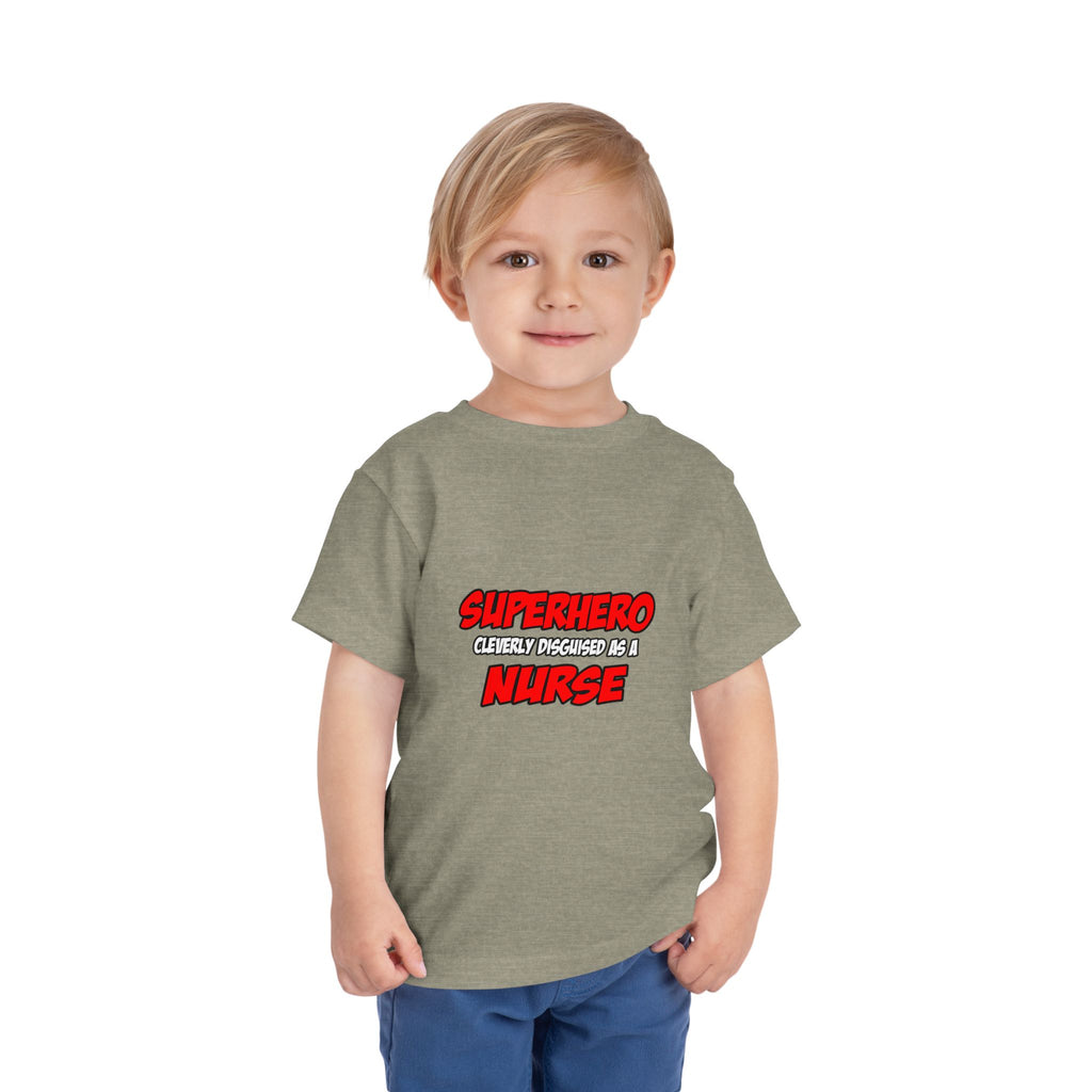 Superhero...Nurse - Toddler Short Sleeve Tee