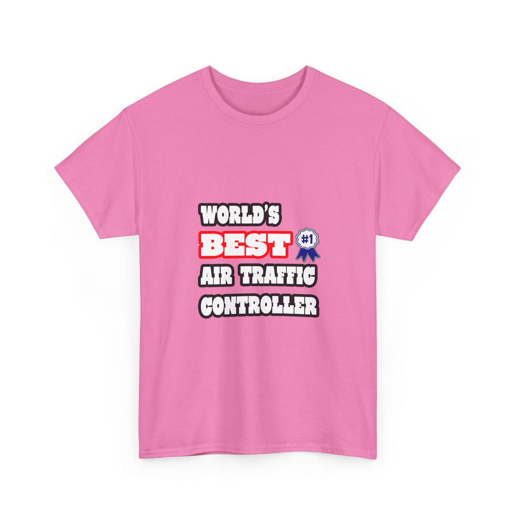 World's Best Air Traffic Controller - Unisex Heavy Cotton Tee