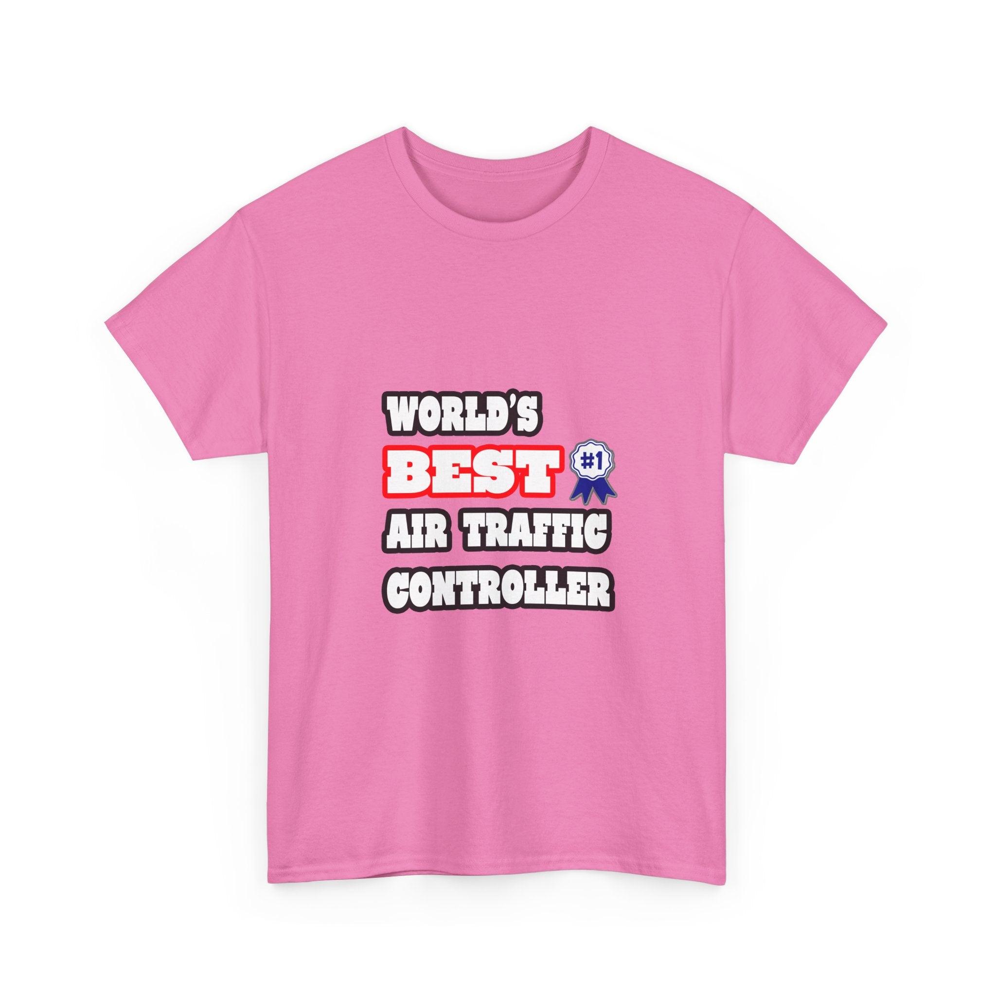 World's Best Air Traffic Controller - Unisex Heavy Cotton Tee