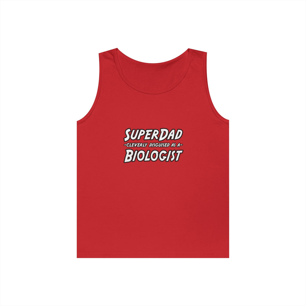 SuperDad Biologist - Unisex Heavy Cotton Tank Top