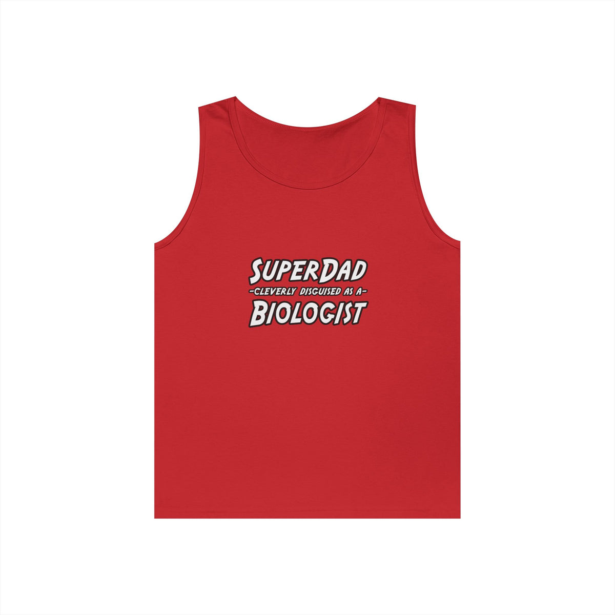 SuperDad Biologist - Unisex Heavy Cotton Tank Top