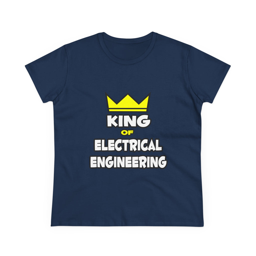King of Electrical Engineering - Women's Midweight Cotton Tee