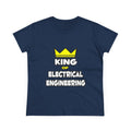 King of Electrical Engineering - Women's Midweight Cotton Tee