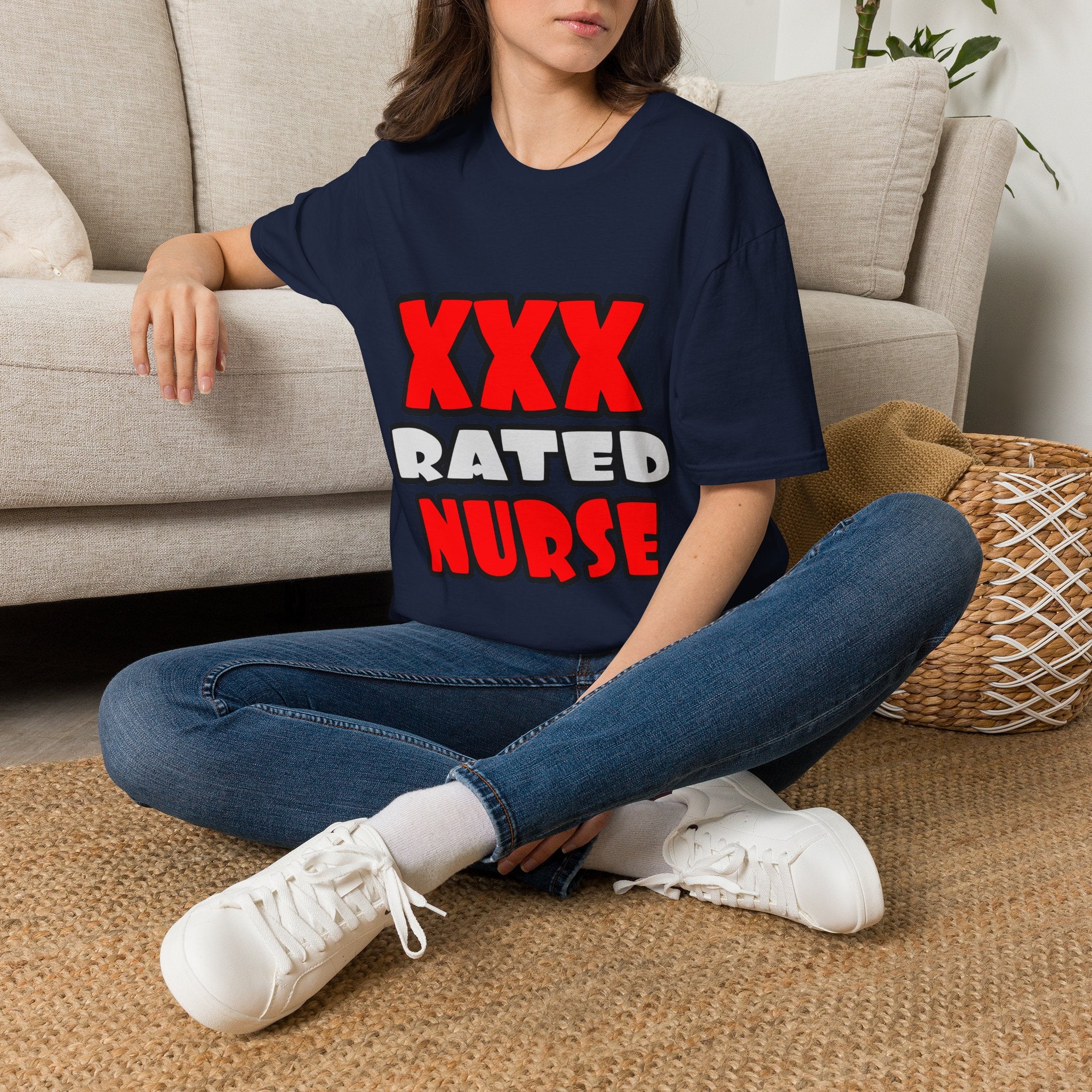 XXX Rated Nurse - Unisex Softstyle T-Shirt