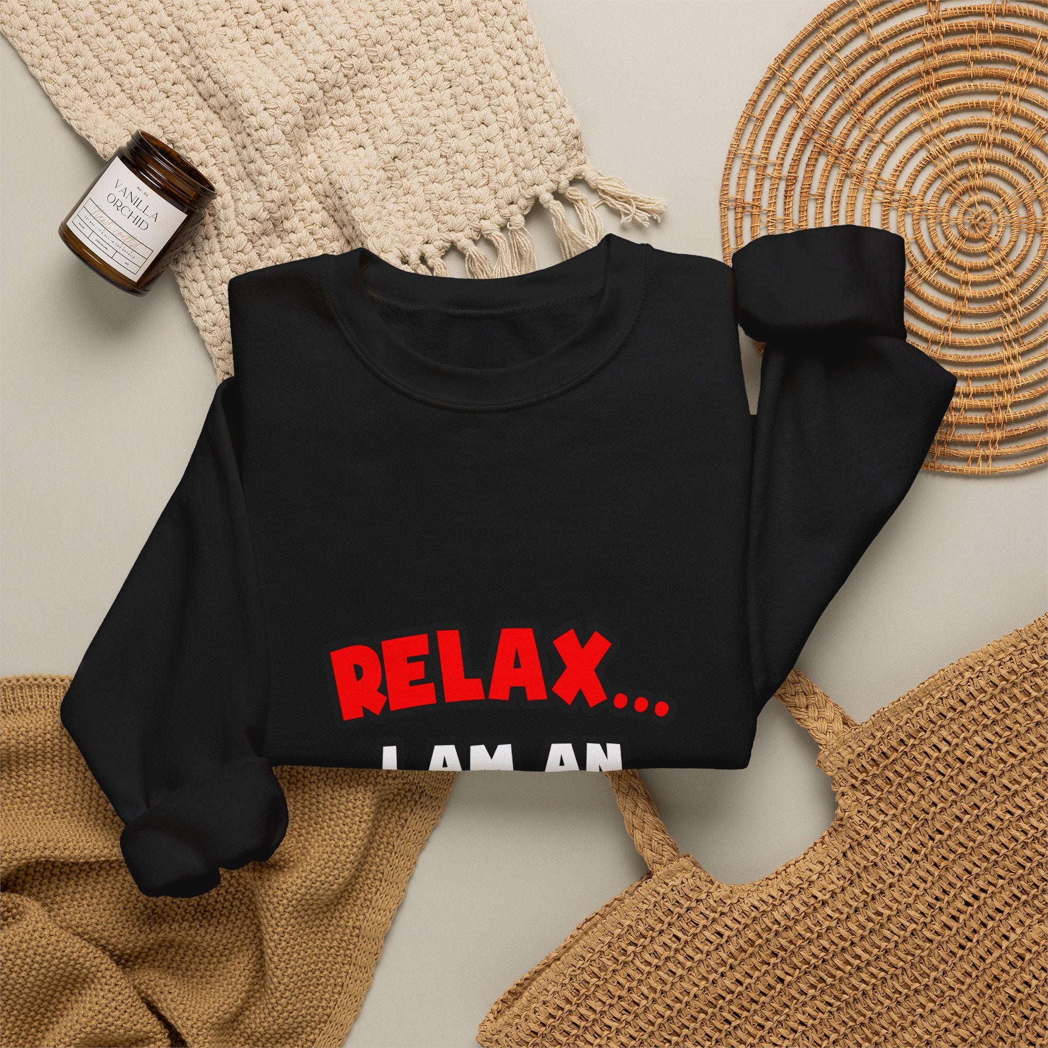 Relax ... I Am An Aerospace Engineer - Unisex Heavy Blend™ Crewneck Sweatshirt