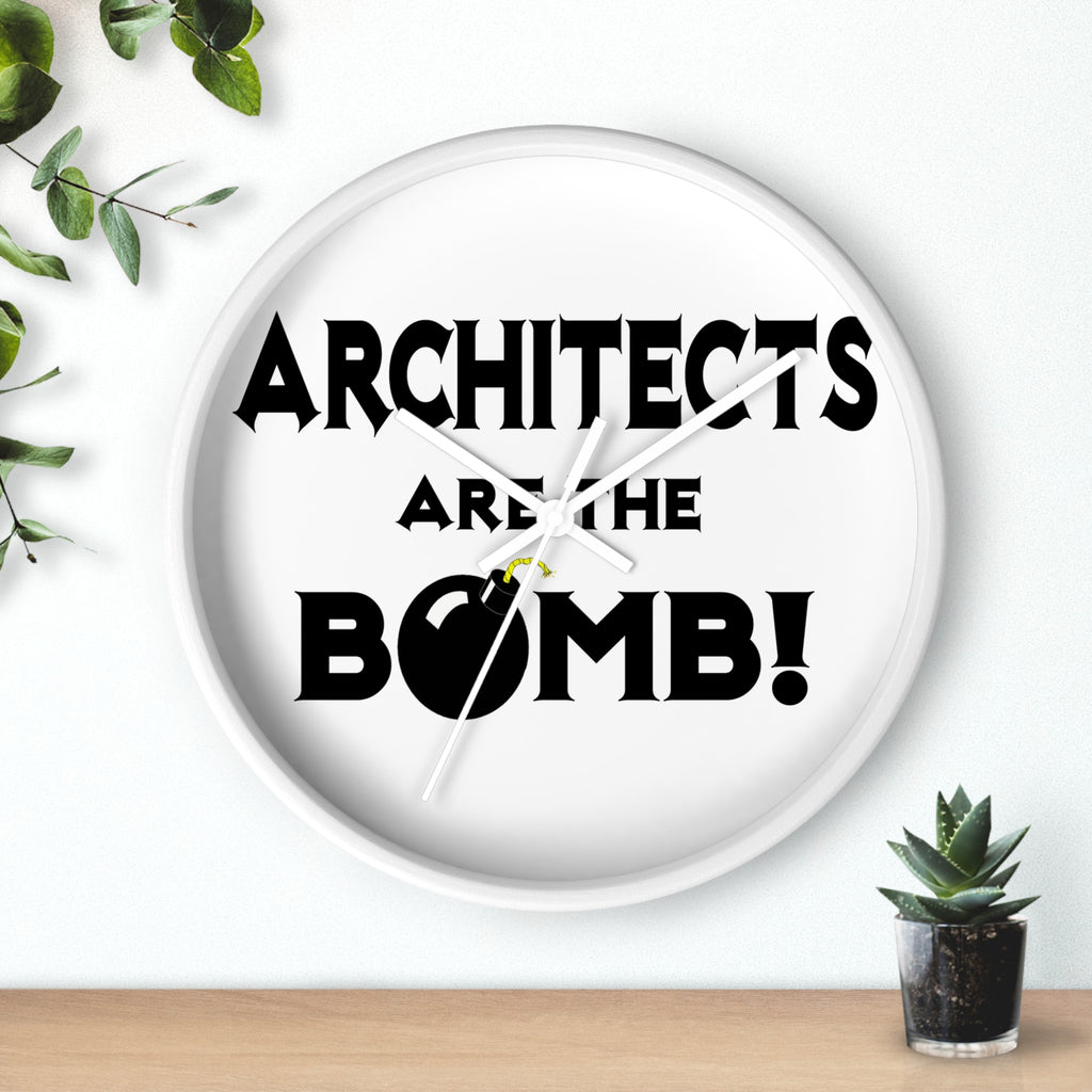 Architects Are The Bomb! - Wall Clock