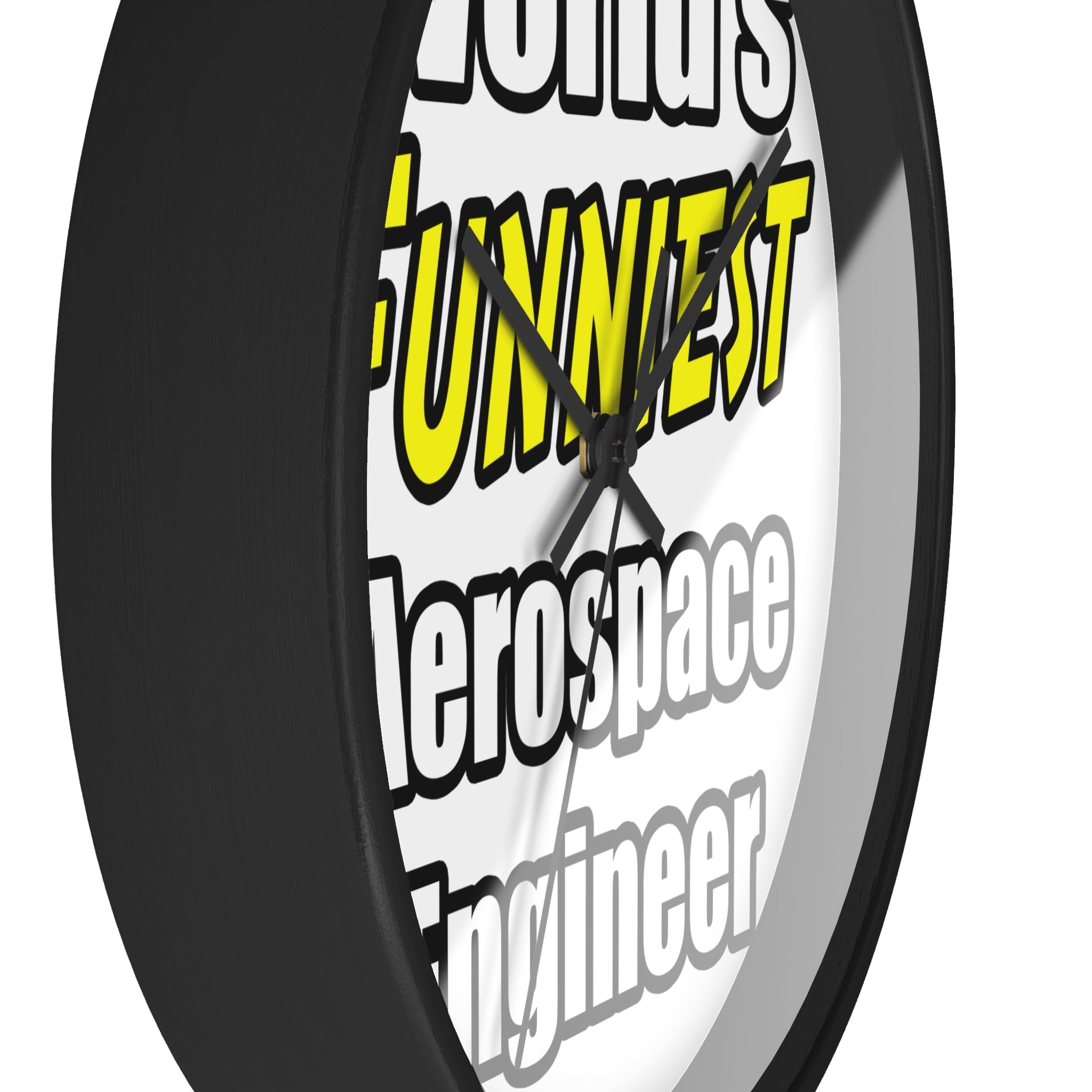 World's Funniest Aerospace Engineer - Wall Clock