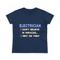 Miracles and Electricians - Women's Midweight Cotton Tee