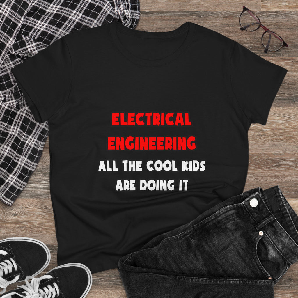 Funny Electrical Engineer Shirts and Gifts - Women's Midweight Cotton Tee