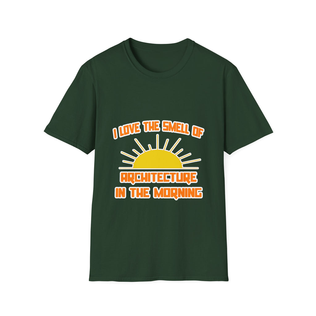 Smell of Architecture in the Morning - Unisex Softstyle T-Shirt