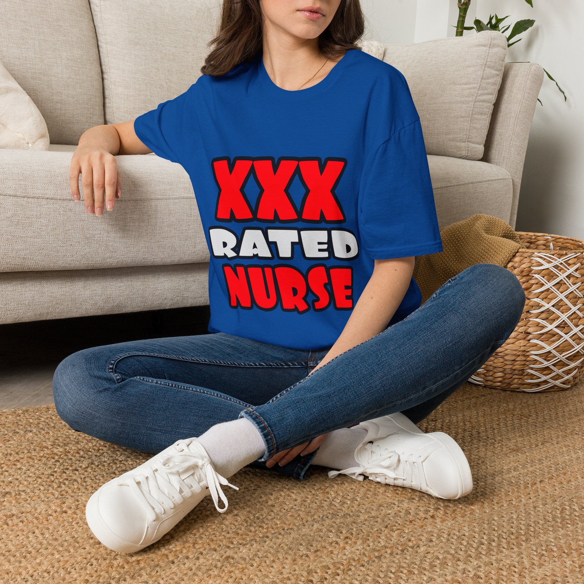 XXX Rated Nurse - Unisex Softstyle T-Shirt