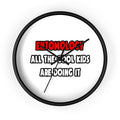 Funny Entomologist Shirts and Gifts - Wall Clock