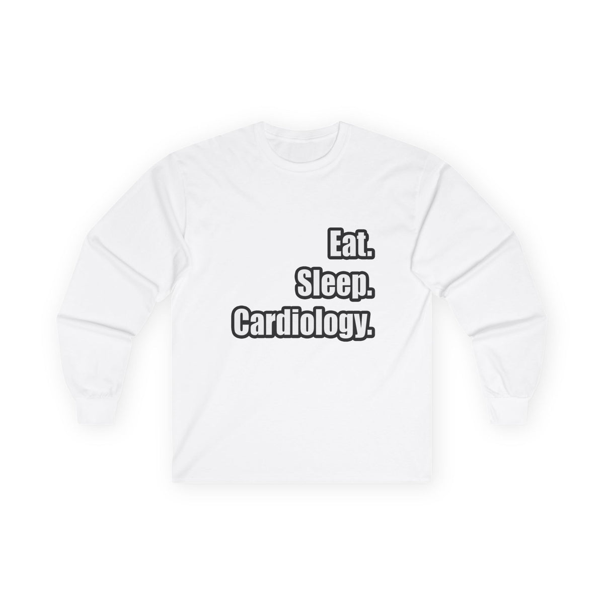 Eat. Sleep. Cardiology - Unisex Ultra Cotton Long Sleeve Tee