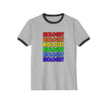 Rainbow Biologist - Unisex Cotton Ringer T-Shirt