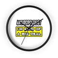 Anthropologist .. I'm Kind of a Big Deal - Wall Clock