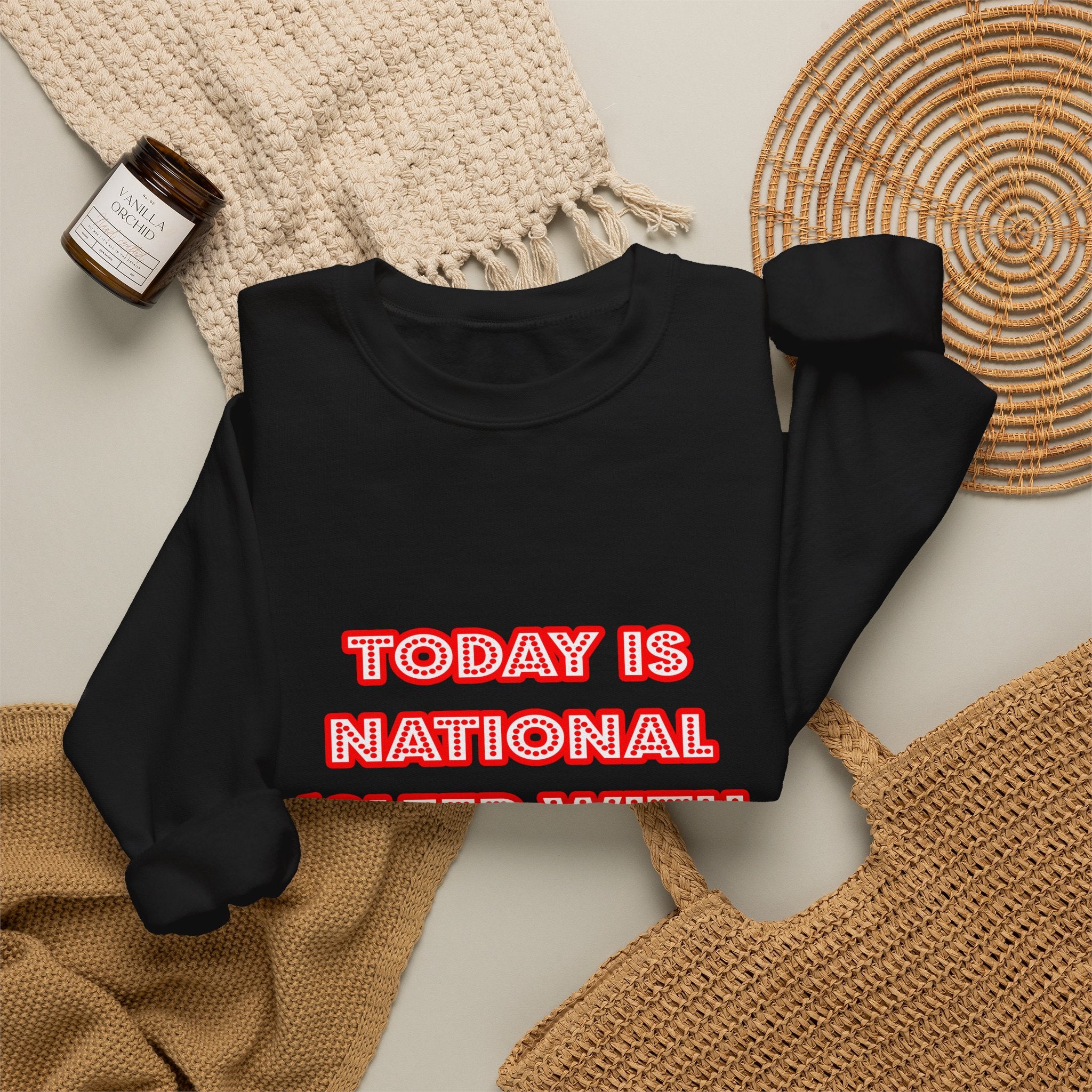 National 'Sleep With a Nurse' Day - Unisex Heavy Blend™ Crewneck Sweatshirt