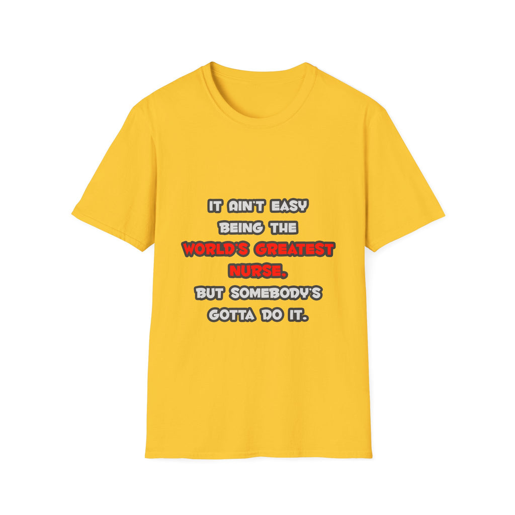 World's Greatest Nurse Joke - Unisex Softstyle T-Shirt
