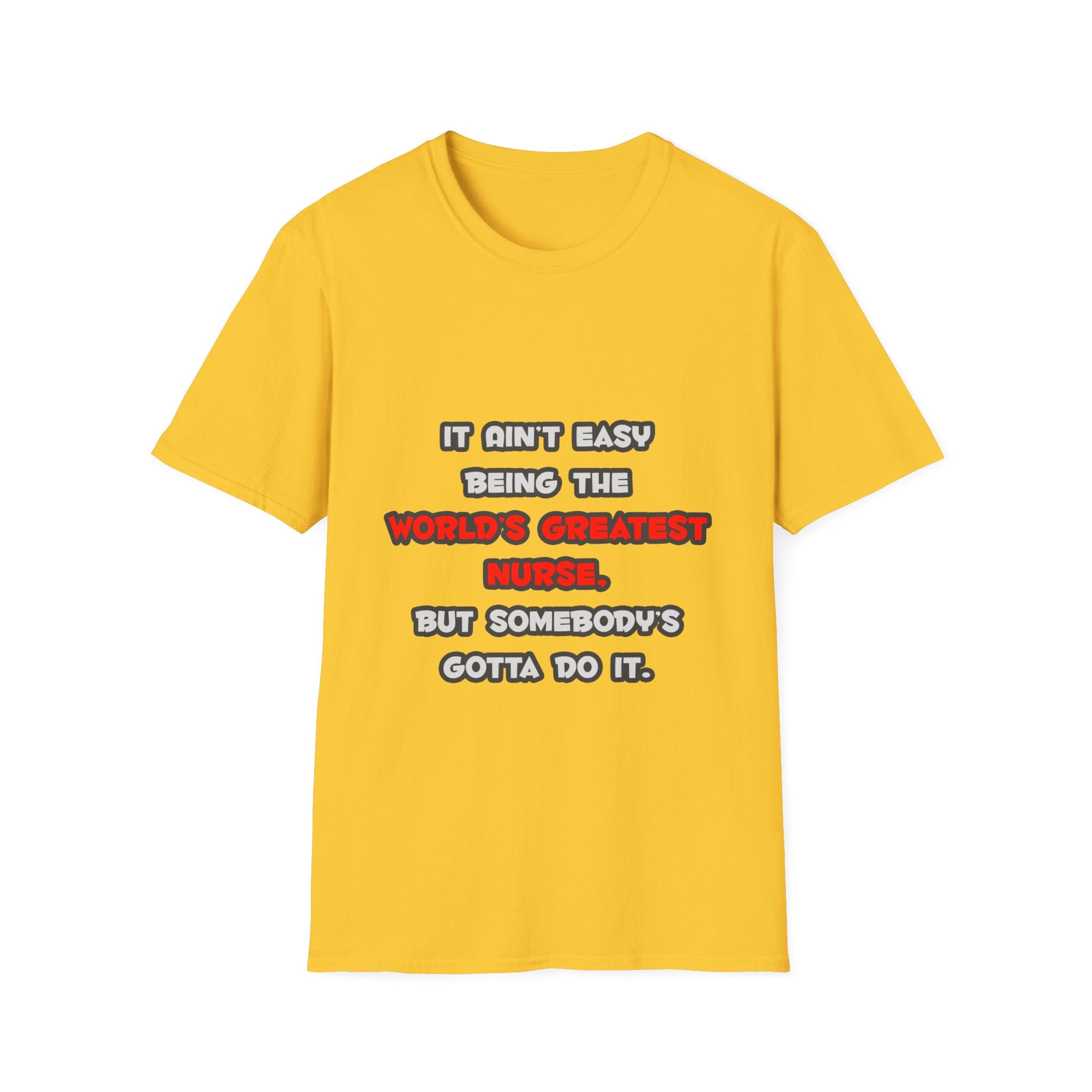 World's Greatest Nurse Joke - Unisex Softstyle T-Shirt