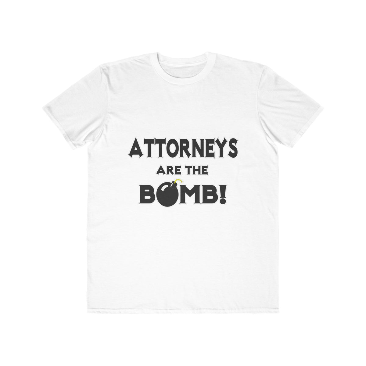 Attorneys Are The Bomb! - Men's Lightweight Fashion Tee