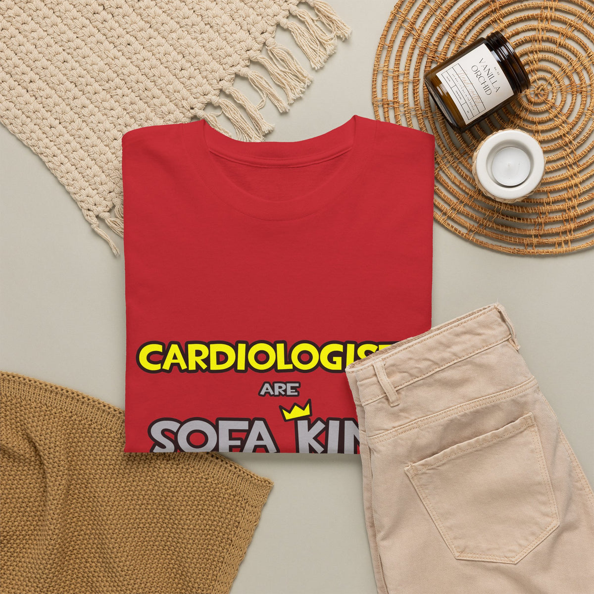 Cardiologists Are Sofa King Cool - Unisex Heavy Cotton Tee