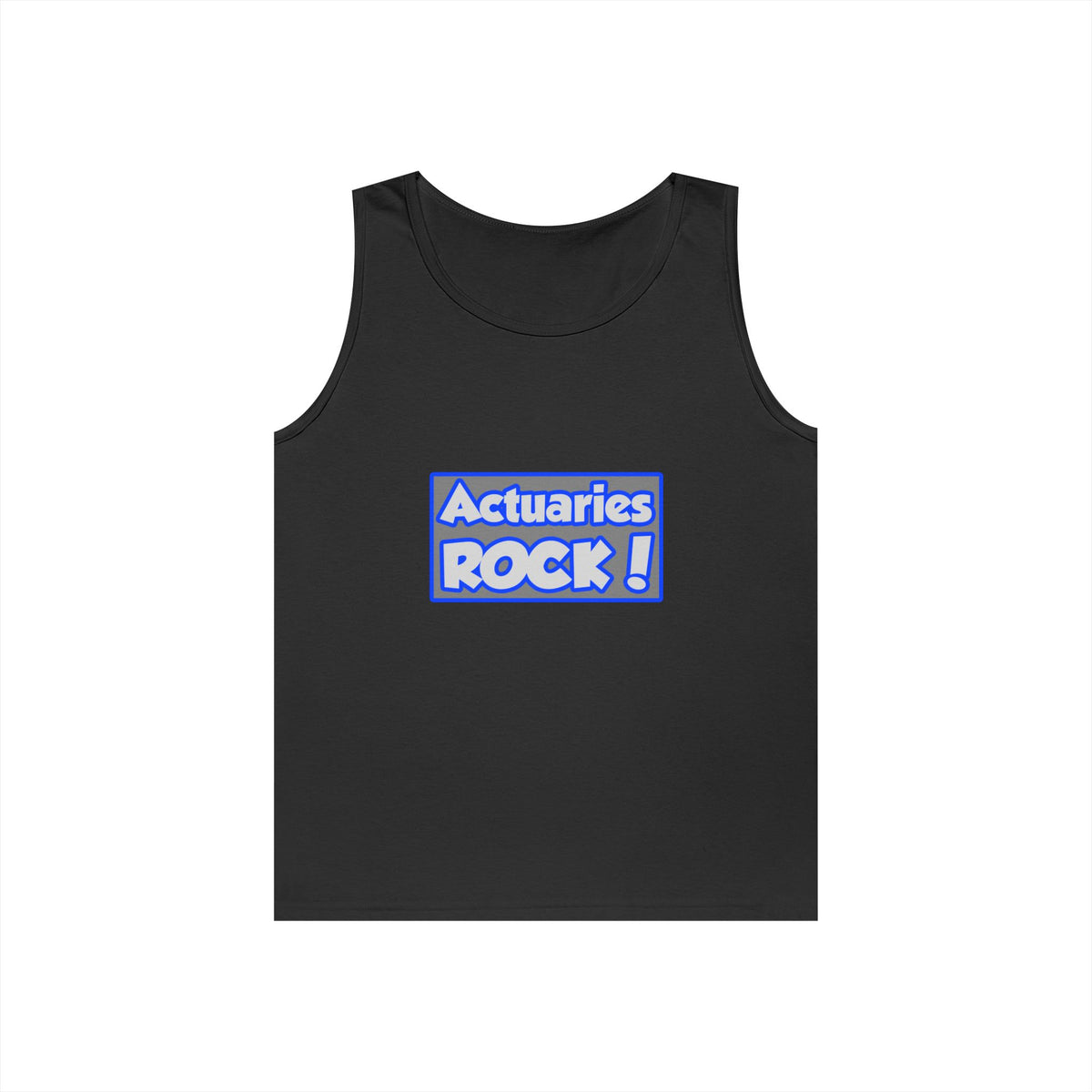 Actuaries Rock! - Unisex Heavy Cotton Tank Top