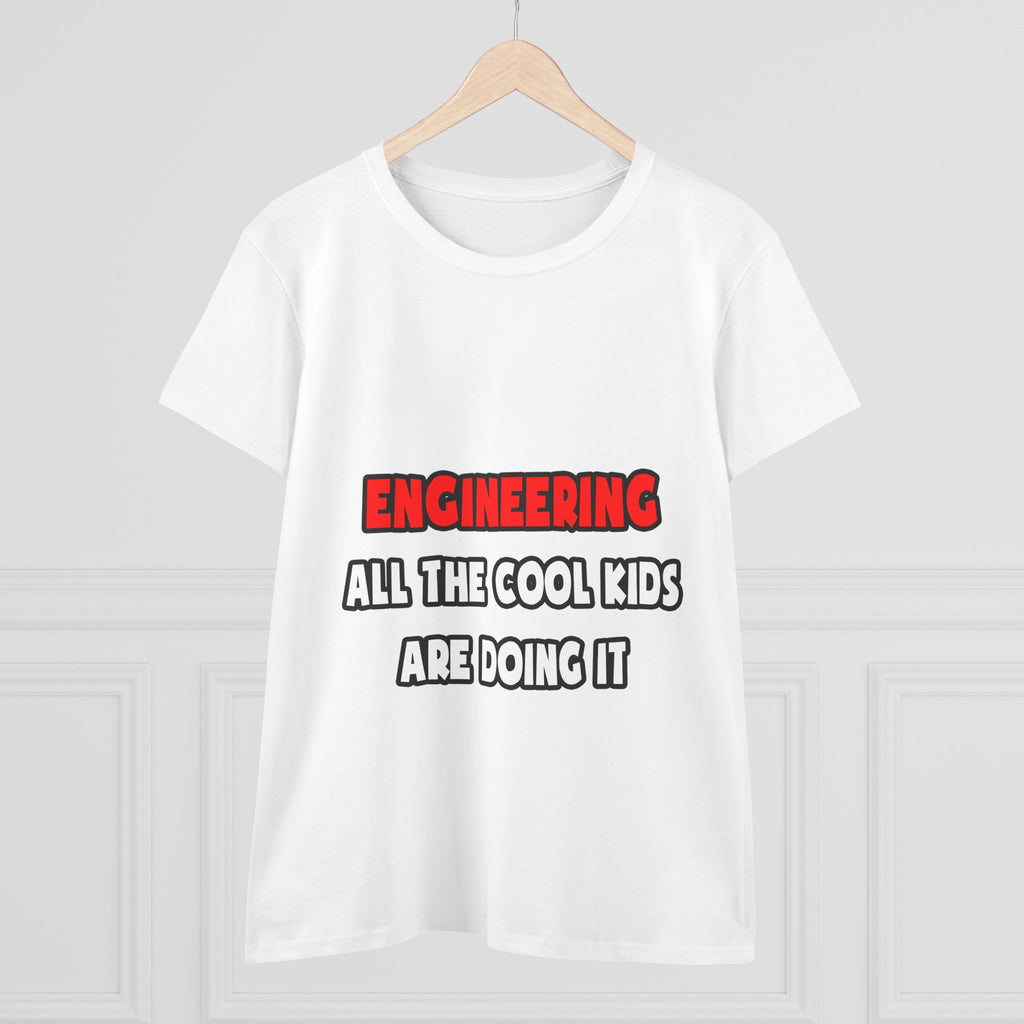 Funny Engineer Shirts and Gifts - Women's Midweight Cotton Tee