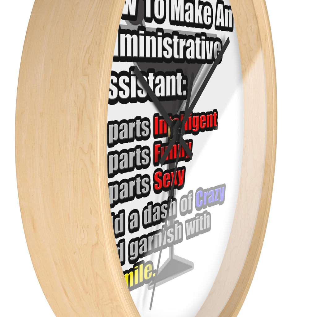 How To Make an Administrative Assistant - Wall Clock