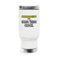 Audiologists Are Sofa King Cool - Stainless Steel Travel Mug with Handle, 14oz