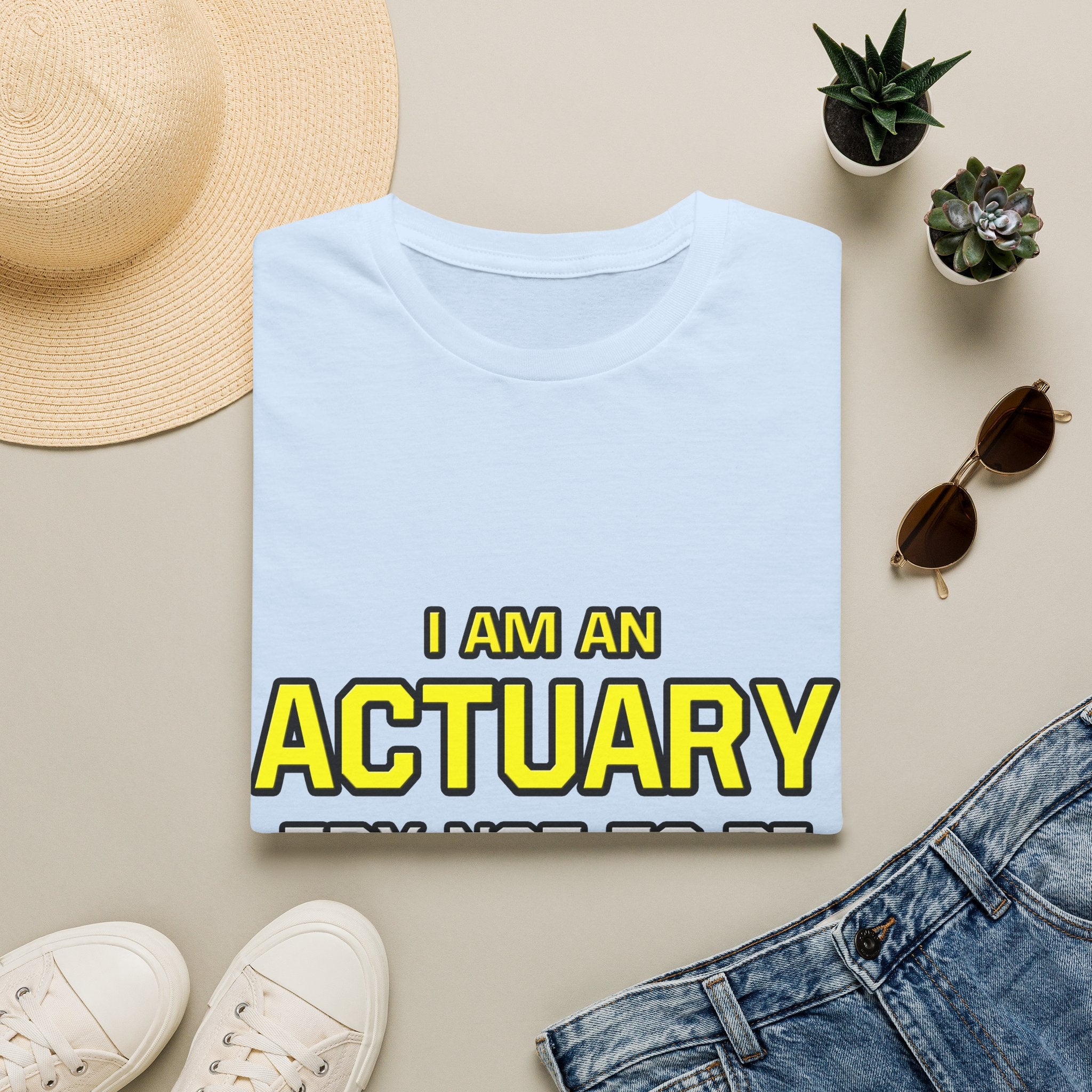 Actuary...Superior Intelligence - Unisex Softstyle T-Shirt