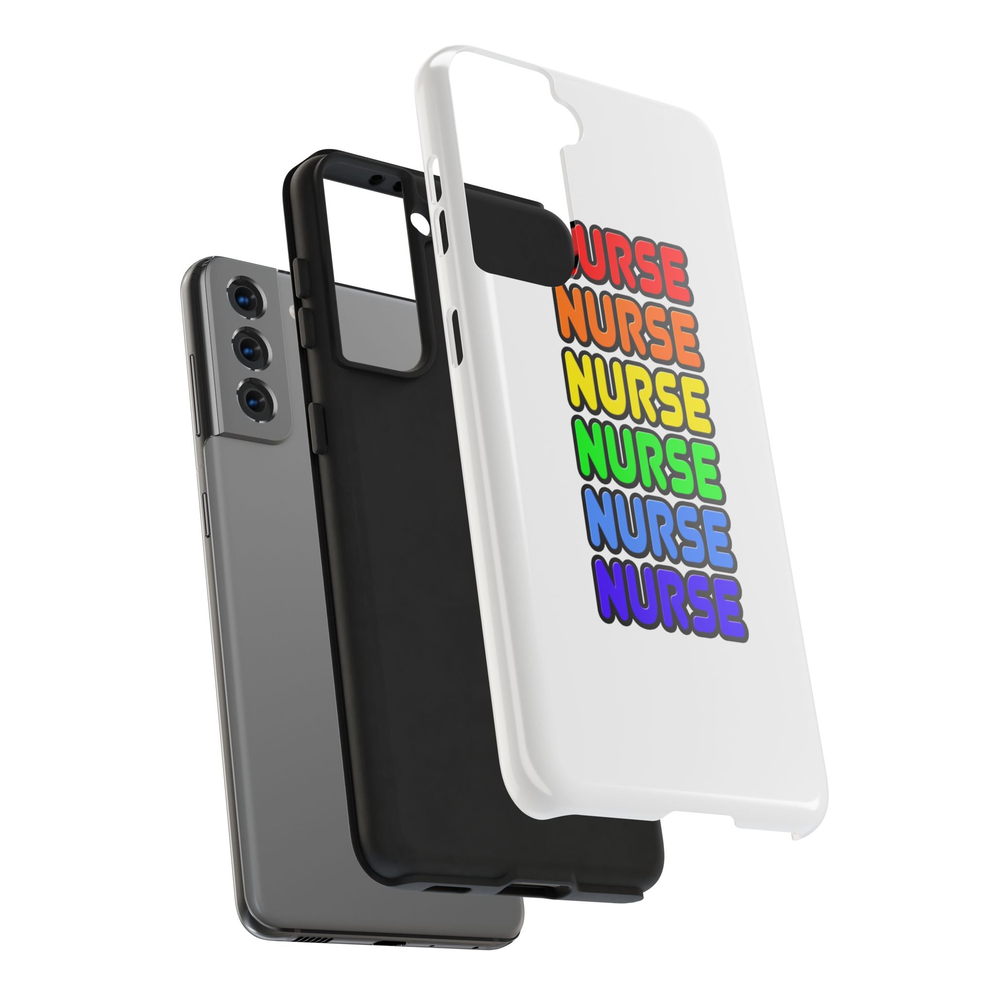 Rainbow Nurse - Tough Phone Cases