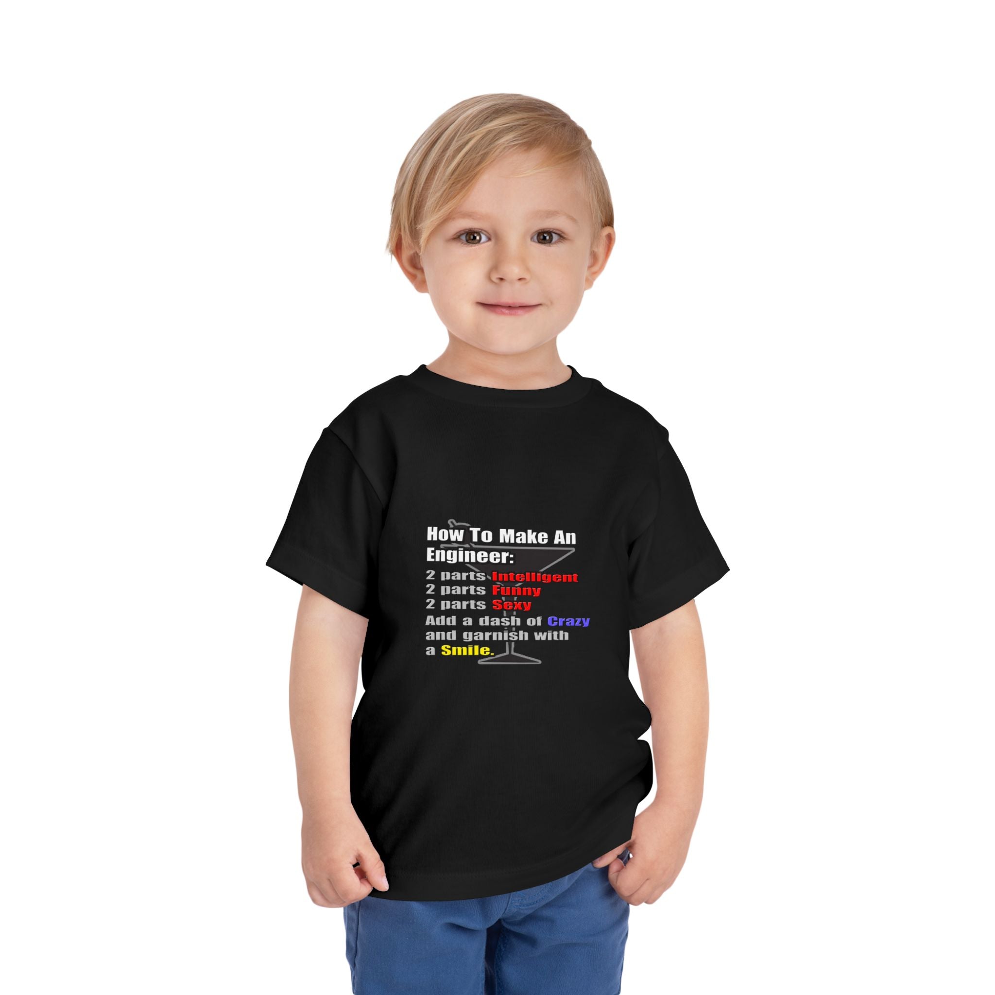 How To Make an Engineer - Toddler Short Sleeve Tee