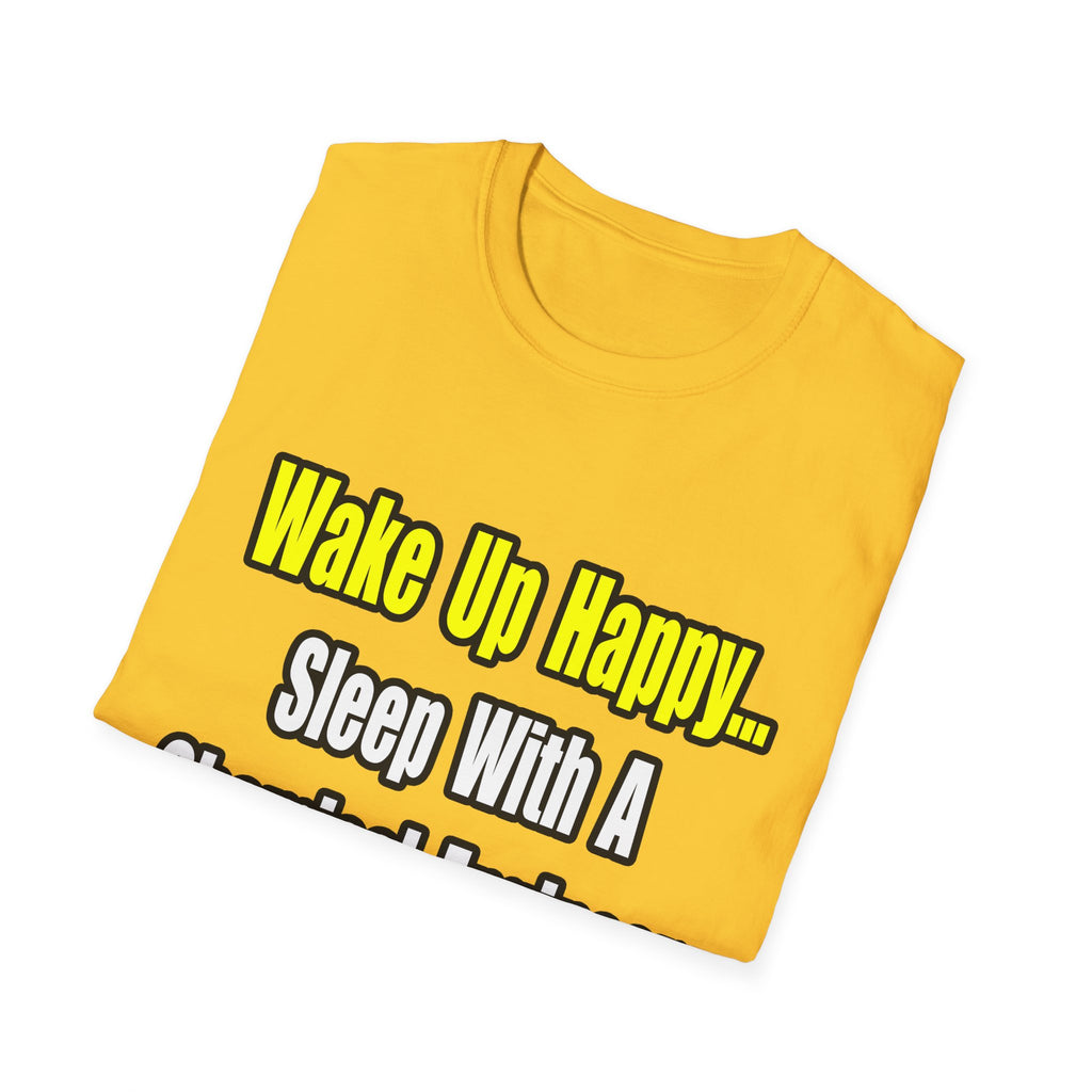 Sleep With a Chemical Engineer - Unisex Softstyle T-Shirt
