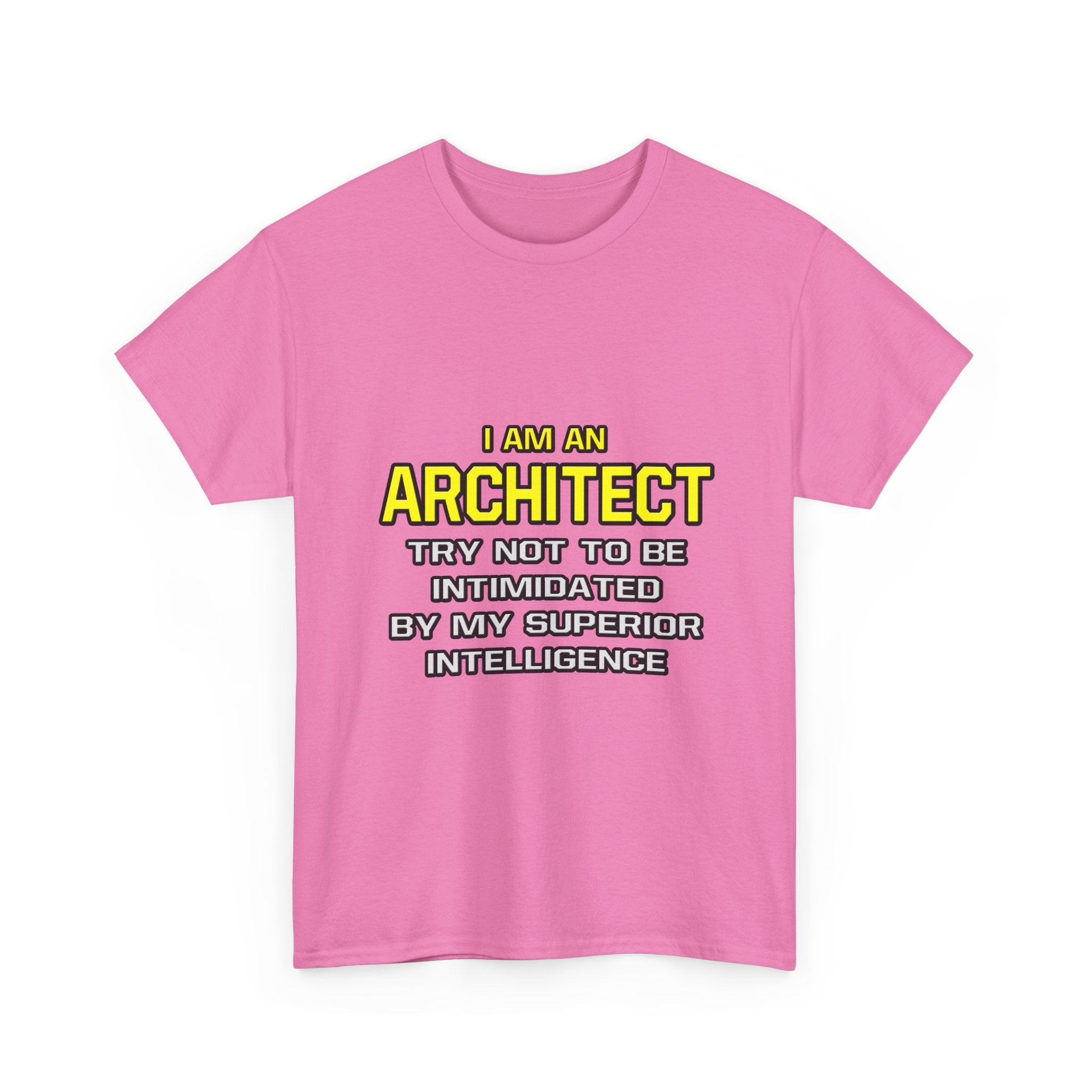 Architect...Superior Intelligence - Unisex Heavy Cotton Tee