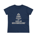 Keep Calm and Call an Endocrinologist - Women's Midweight Cotton Tee