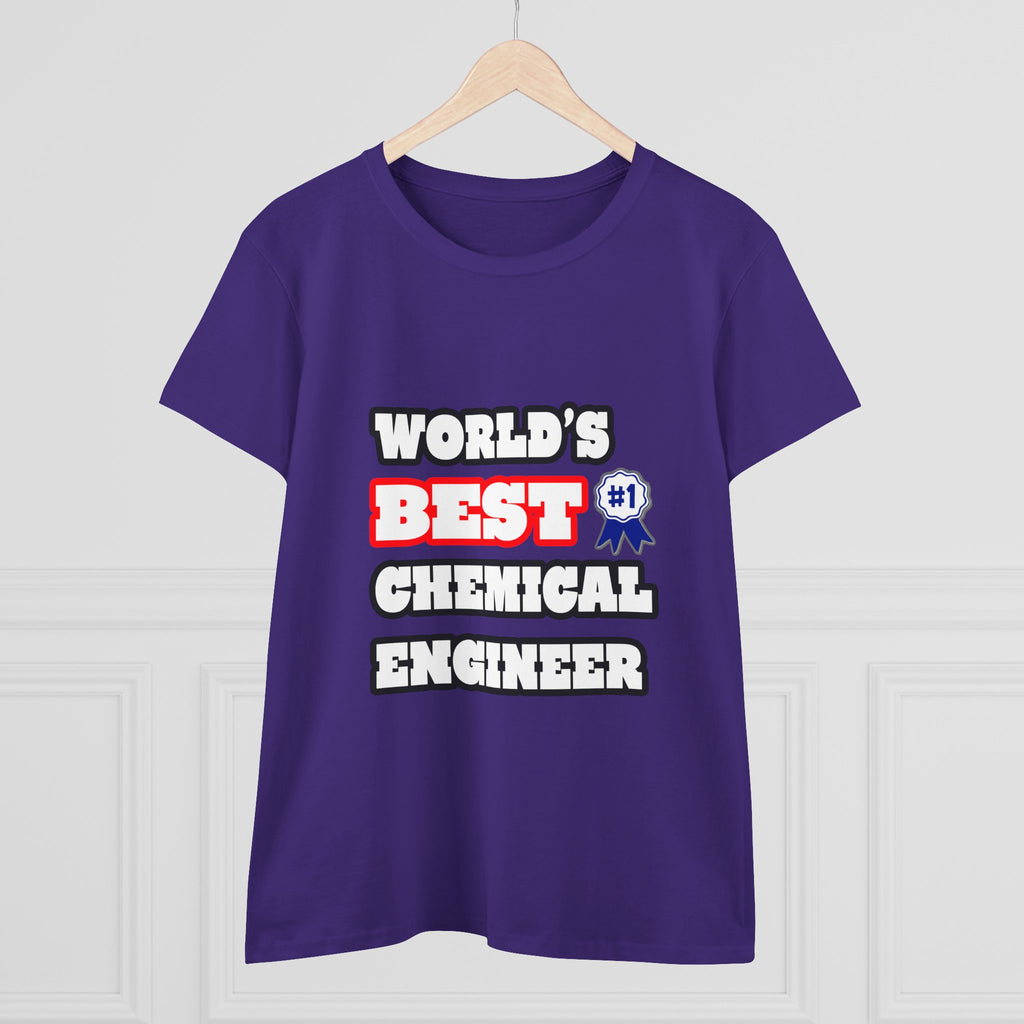 World's Best Chemical Engineer - Women's Midweight Cotton Tee