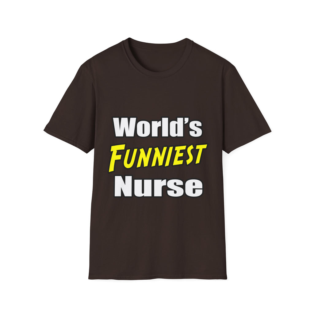 World's Funniest Nurse - Unisex Softstyle T-Shirt