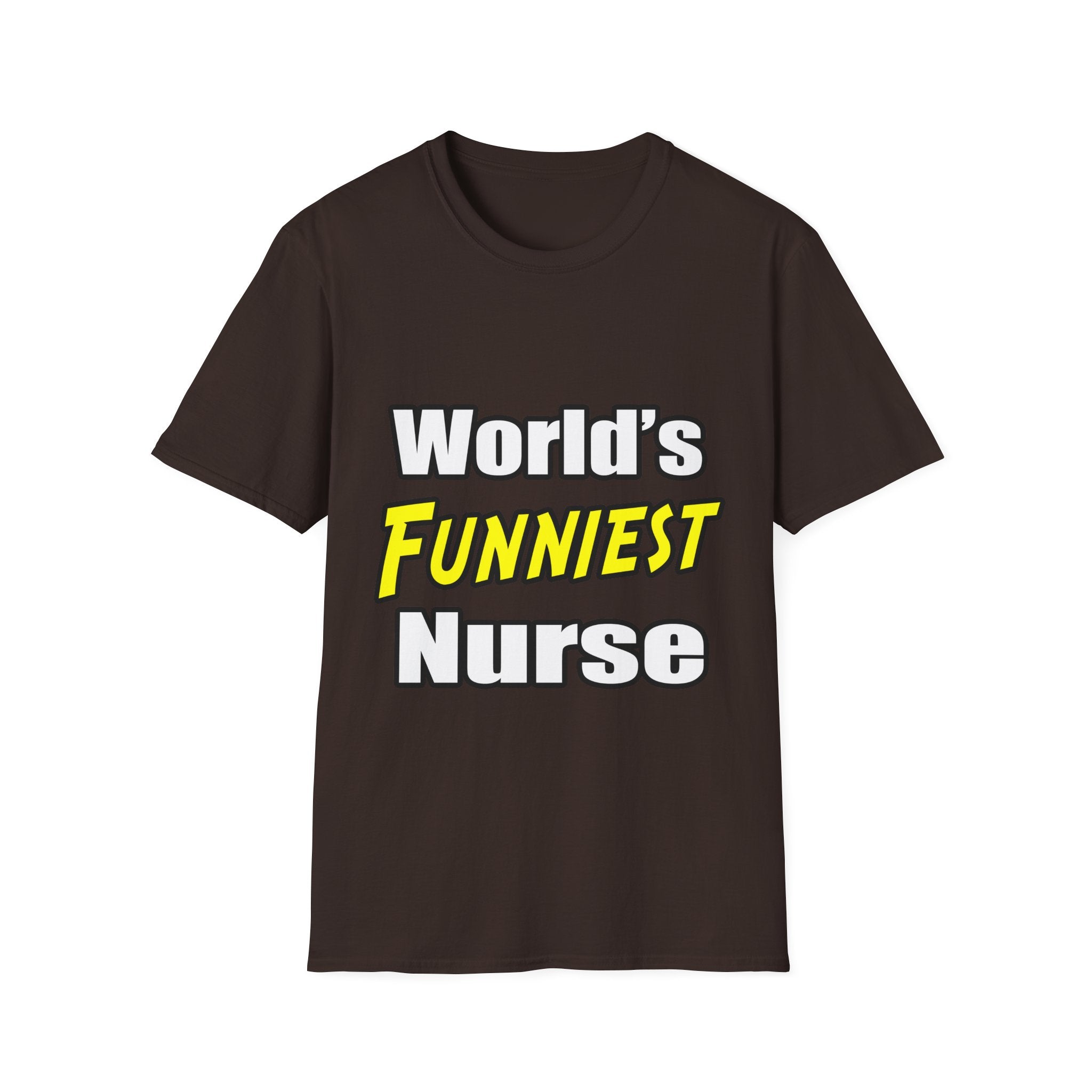 World's Funniest Nurse - Unisex Softstyle T-Shirt