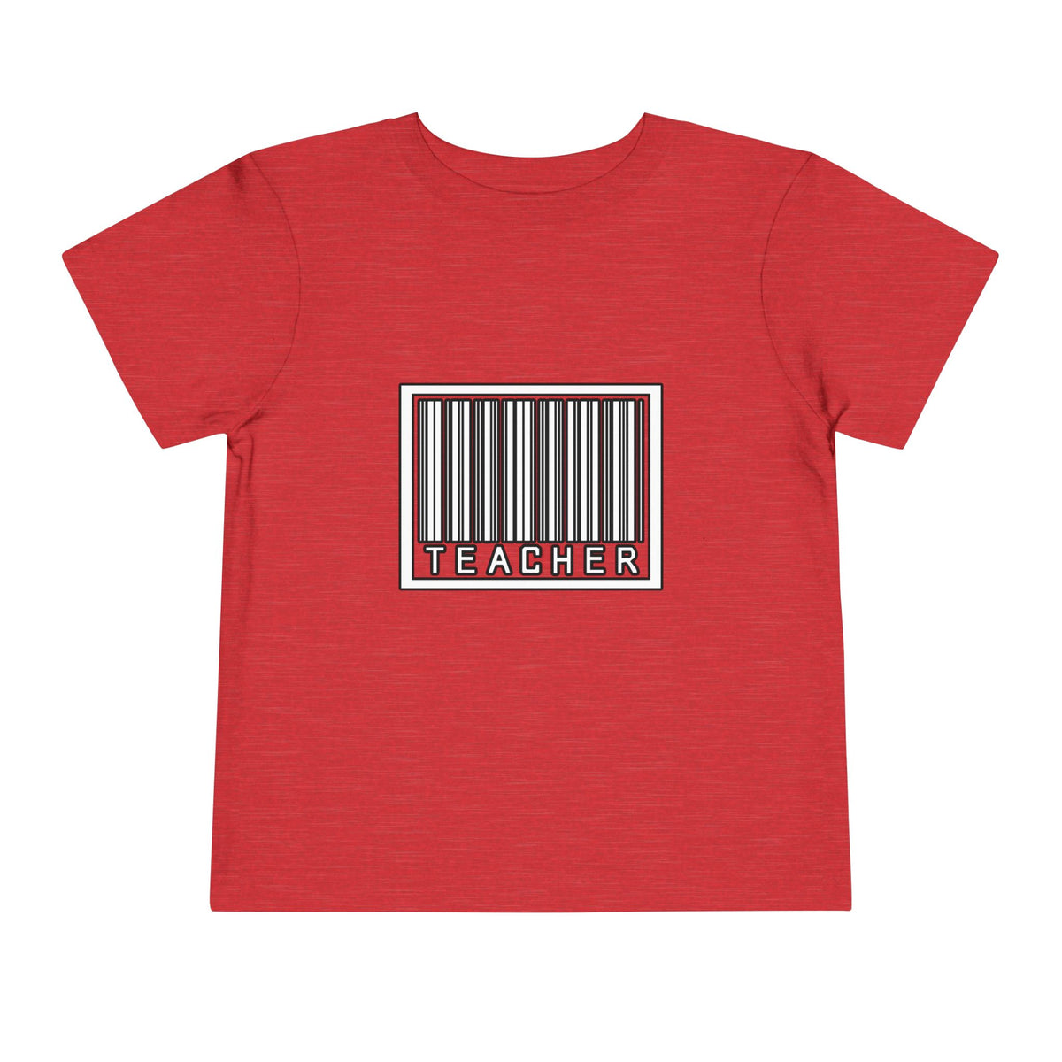 Barcode Teacher - Toddler Short Sleeve Tee