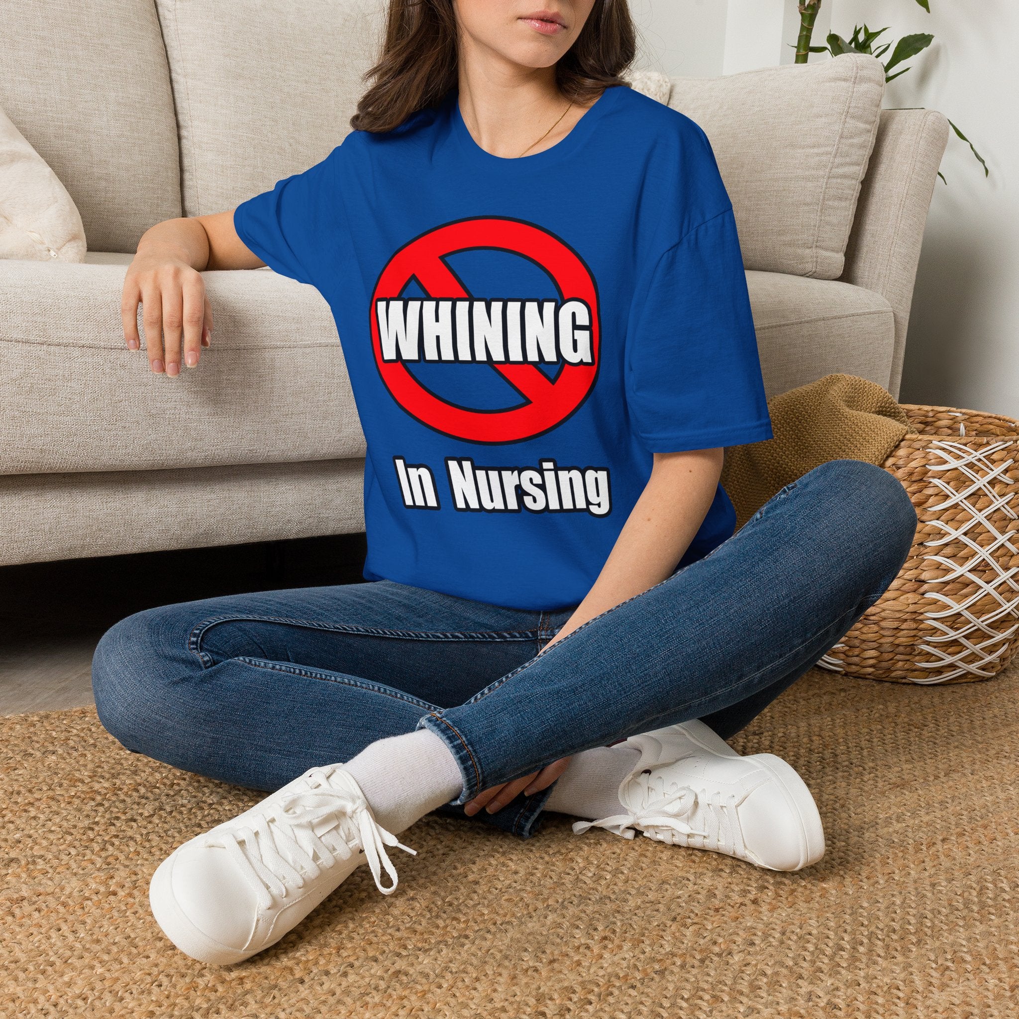 No Whining In Nursing - Unisex Softstyle T-Shirt