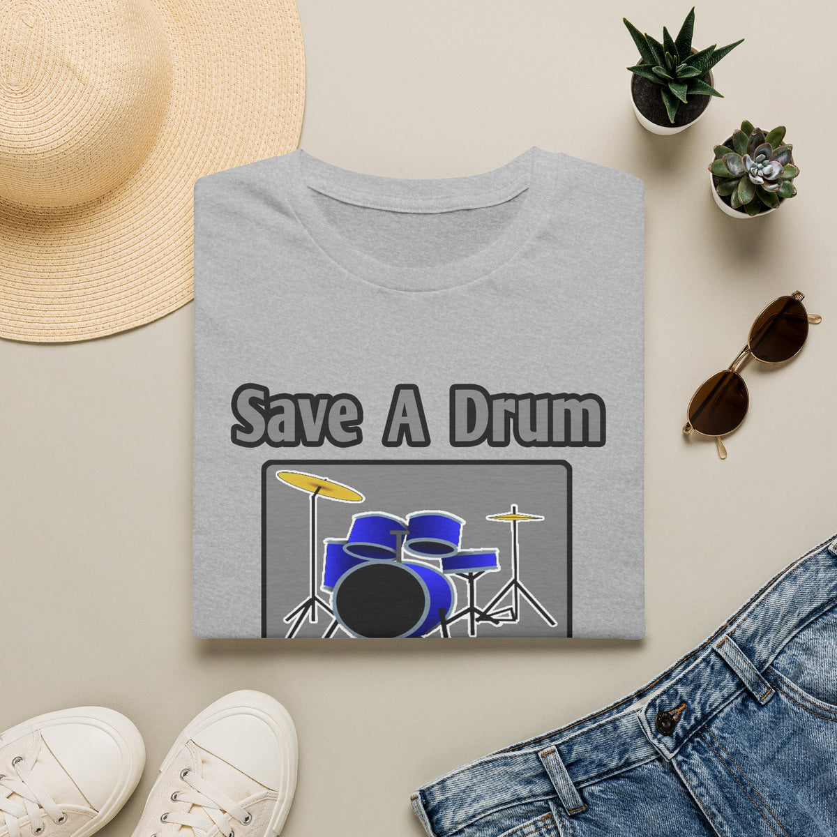 Save a Drum...Bang a Nurse - Unisex Softstyle T-Shirt