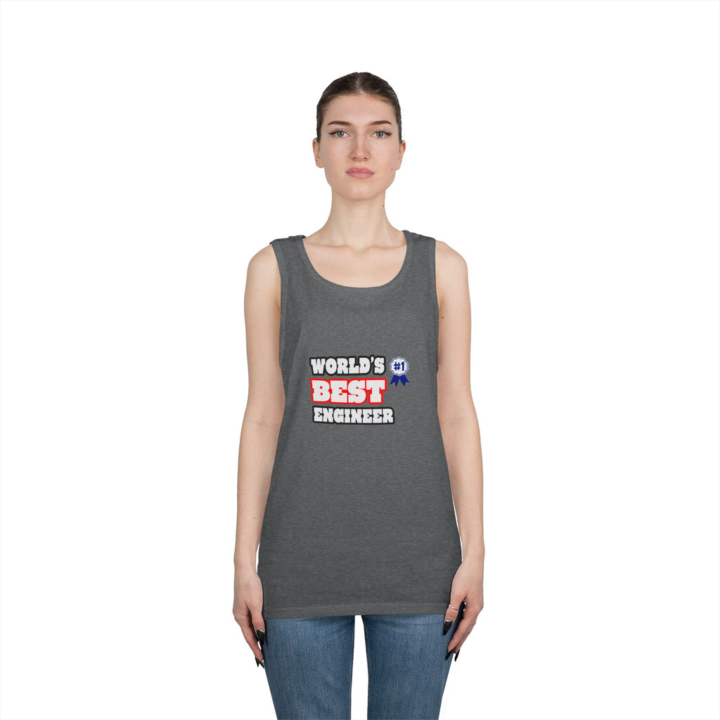 World's Best Engineer - Unisex Heavy Cotton Tank Top