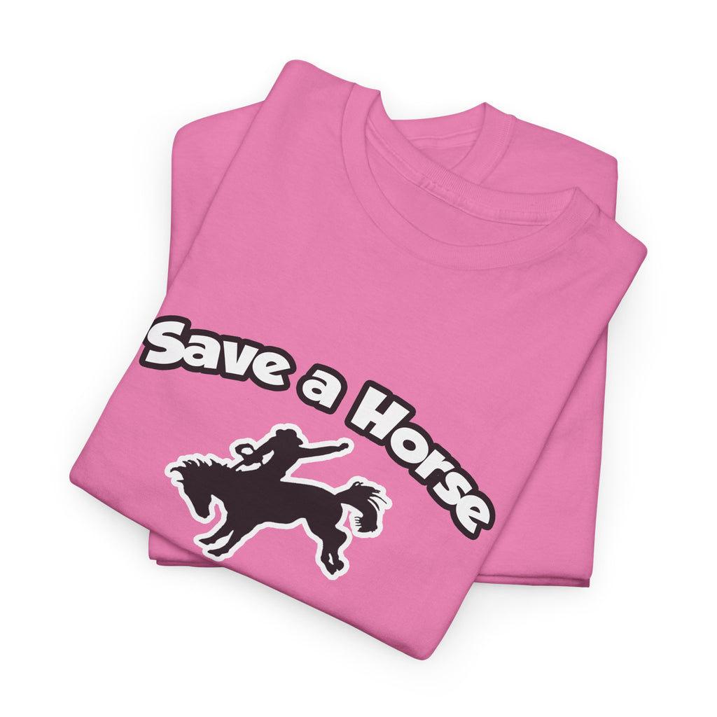 Save a Horse, Ride an Endocrinologist - Unisex Heavy Cotton Tee