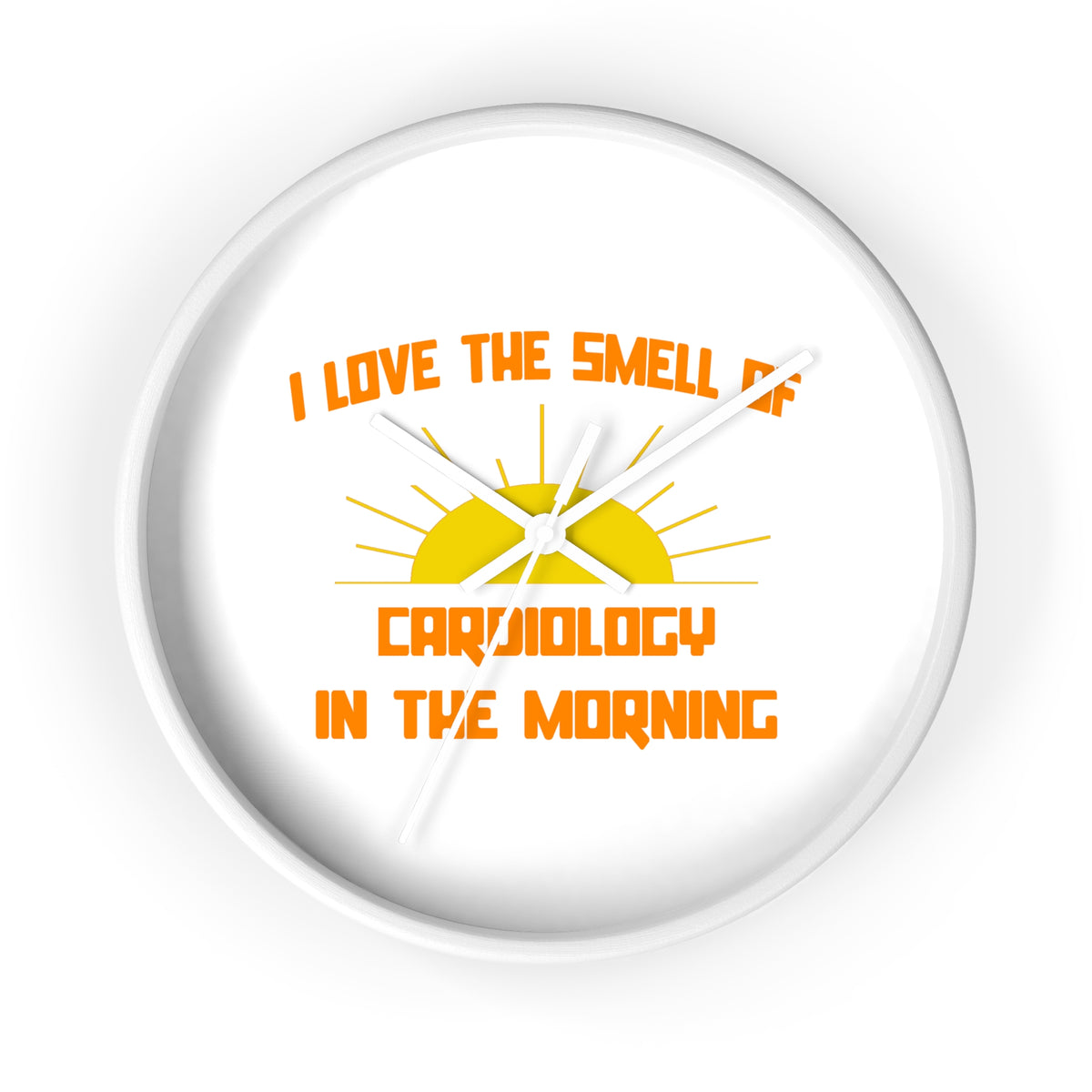 Smell of Cardiology in the Morning - Wall Clock