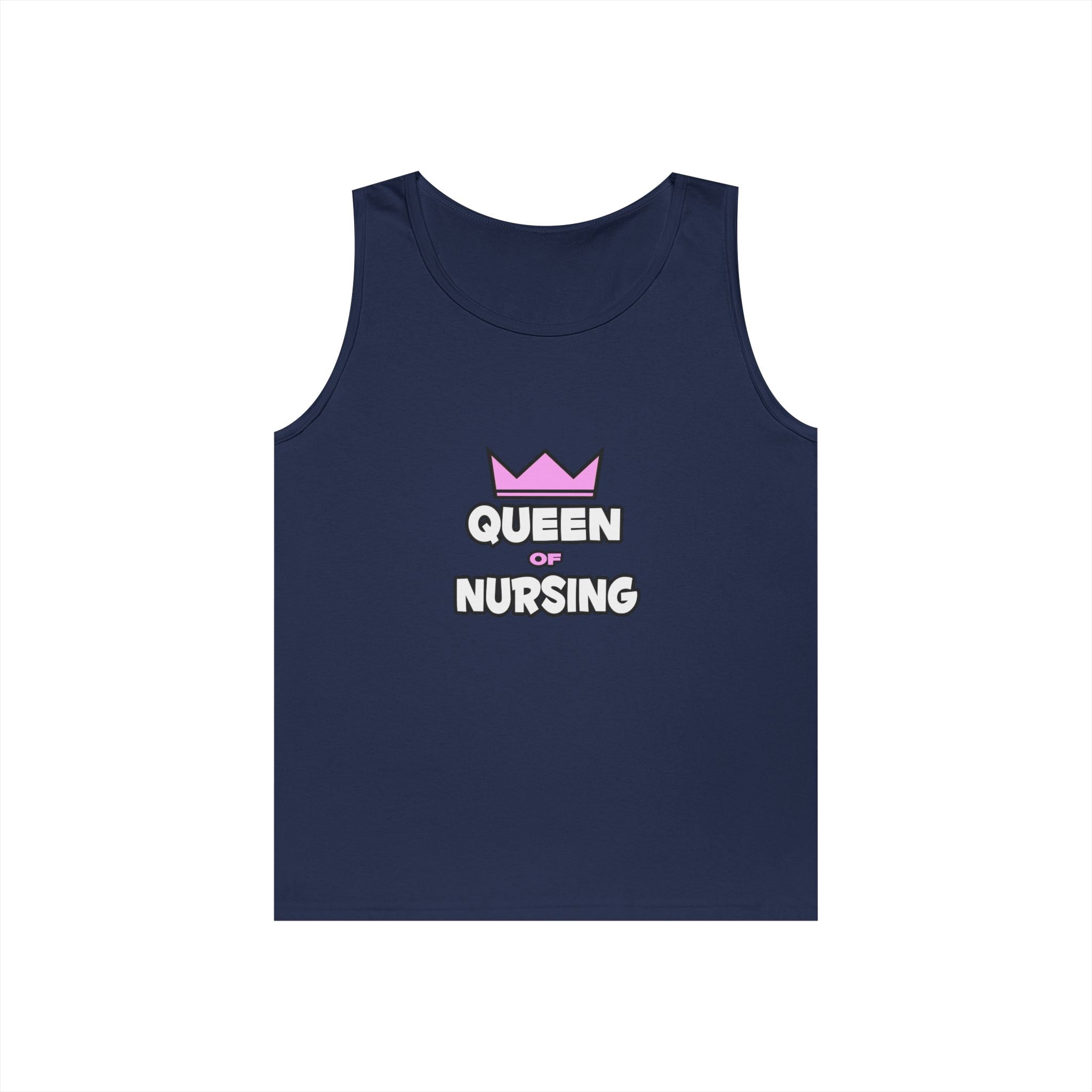 Queen of Nursing - Unisex Heavy Cotton Tank Top
