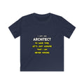 Funny Architect T Shirts and Gifts - Kids Softstyle Tee