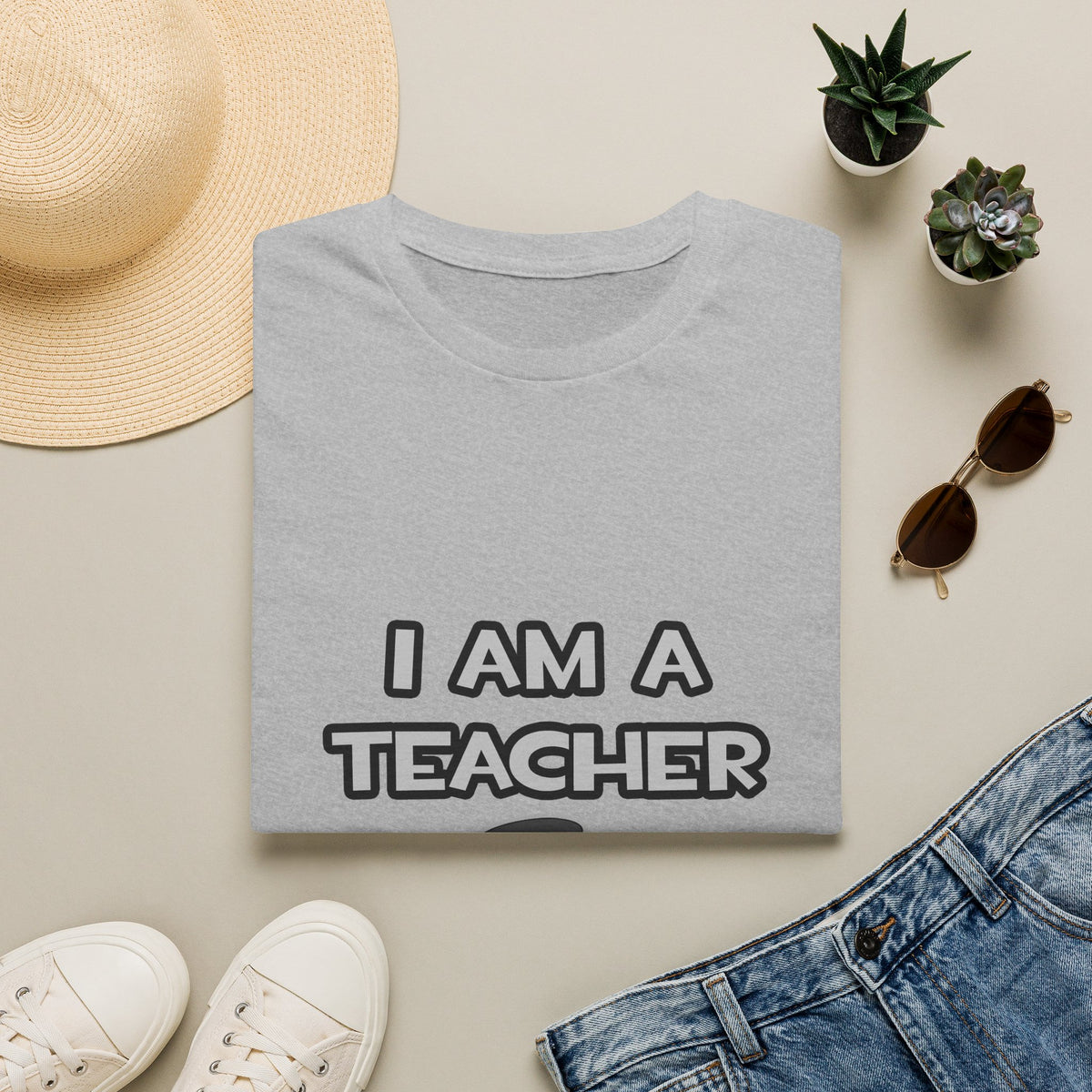 I Am A Teacher ... Not A Magician - Unisex Softstyle T-Shirt
