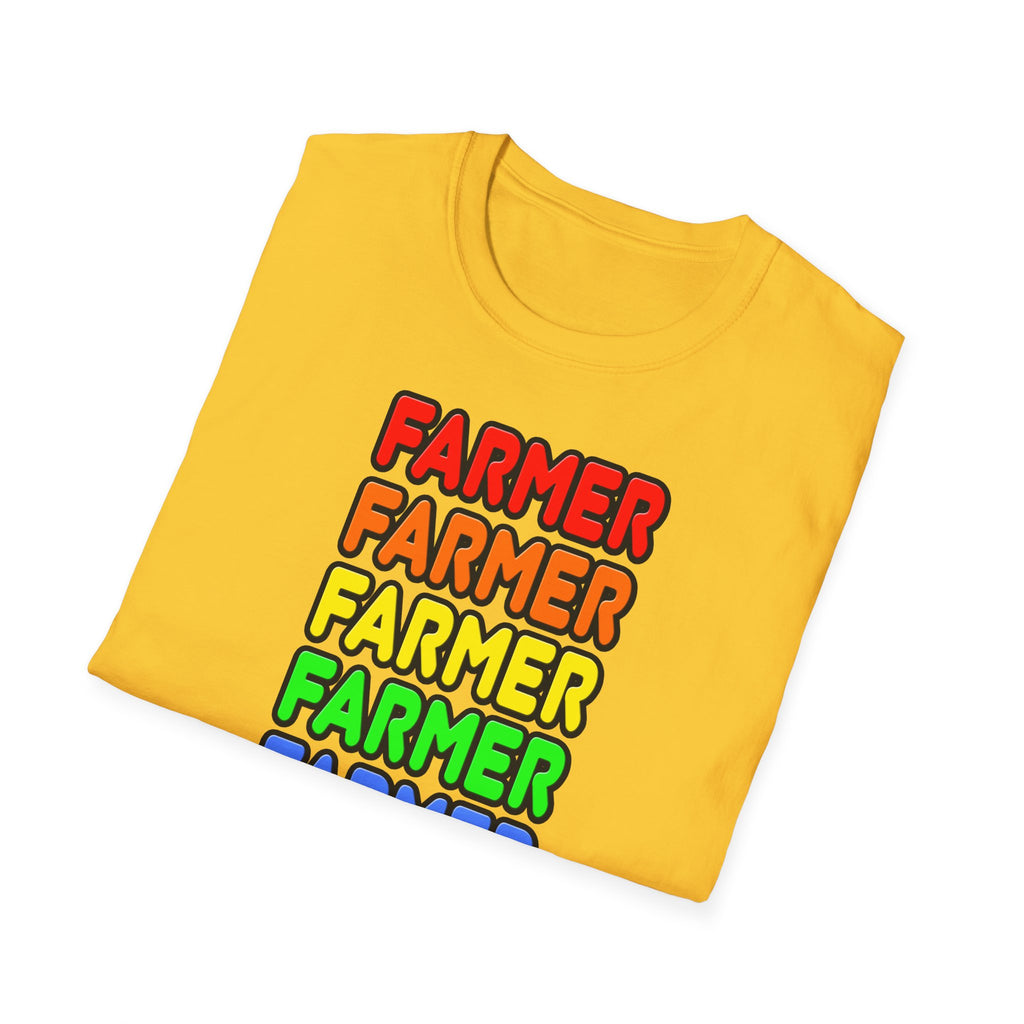 Rainbow Farmer - Unisex Softstyle T-Shirt