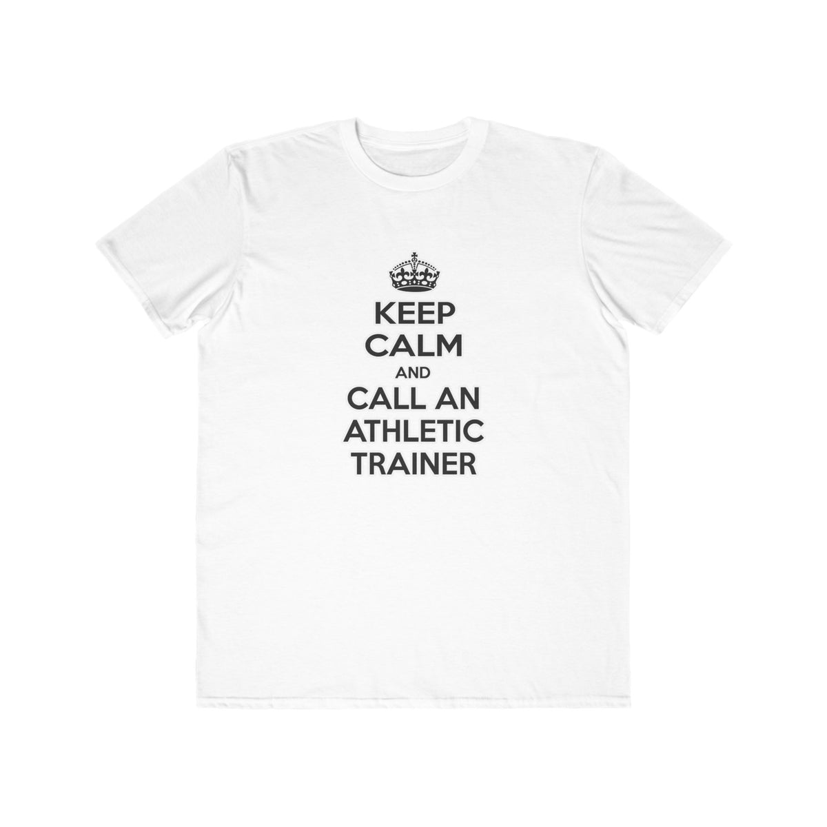 Keep Calm and Call an Athletic Trainer - Men's Lightweight Fashion Tee