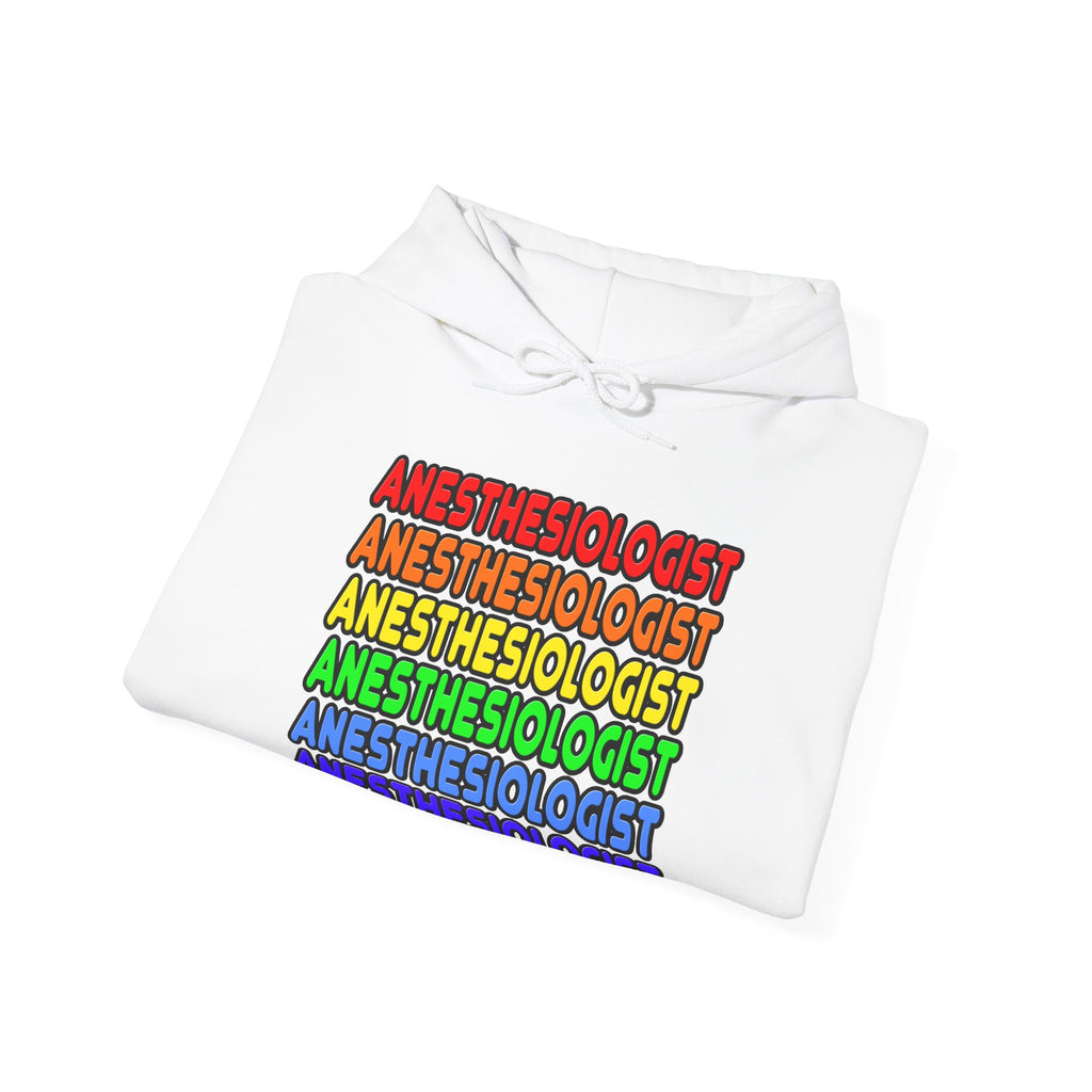 Rainbow Anesthesiologist - Unisex Heavy Blend™ Hooded Sweatshirt